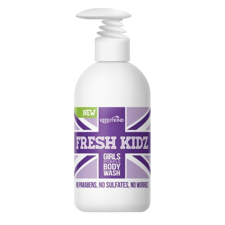 Fresh Kidz Girls Purple Body Wash