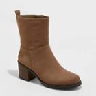 Women's Loretta Mid Height Fashion Boots - Universal Thread Taupe