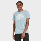 Men's Standard Fit Short Sleeve Crewneck Graphic T-shirt - Goodfellow & Co Green