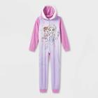 Girls' Frozen Blanket Sleeper - Purple