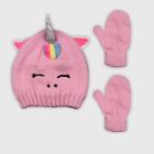 Toddler Girls' Hat And Glove Set - Cat & Jack Pink