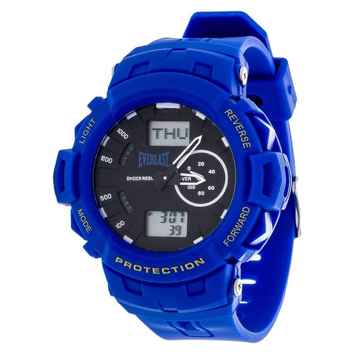 Men's Everlast Analog And Digital Multi Function Watch - Blue