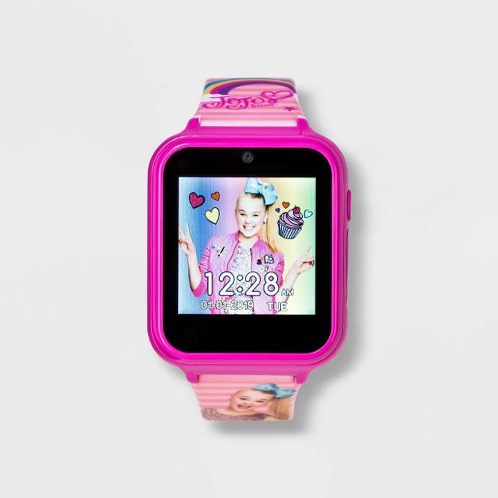 Nickelodeon Girls' Jojo Siwa Itime Interactive Watch - Pink, Women's