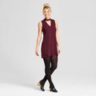 Women's Choker Laser Cut Dress - Lots Of Love By Speechless (juniors') Purple