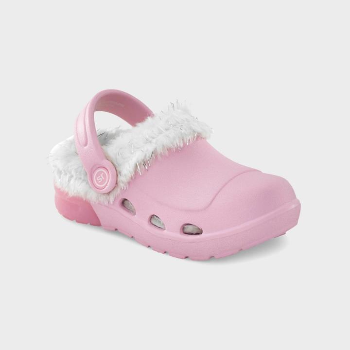 Toddler Girls' Surprize By Stride Rite Cozy Gleamer Light-up Clog - Pink