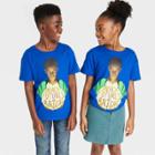 No Brand Black History Month Kids' Bright Futures Short Sleeve T-shirt - Blue