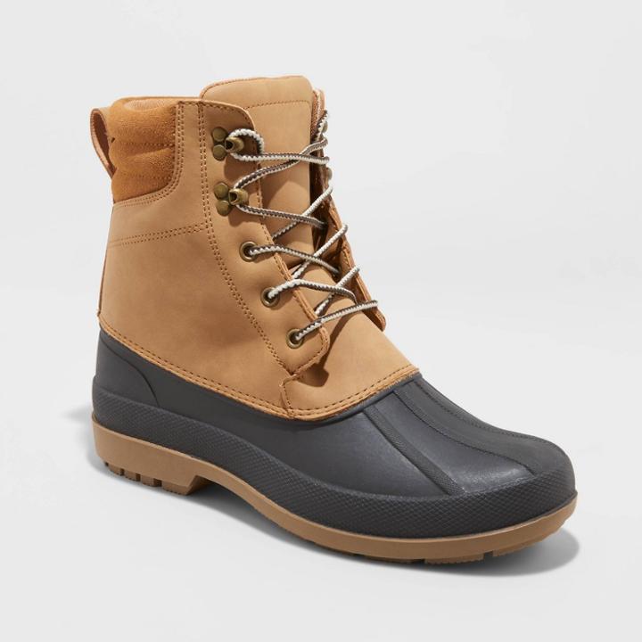 Men's Atley Duck Winter Boots - Goodfellow & Co Tan