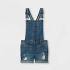 Girls' Lace Repair Jean Shorts - Cat & Jack