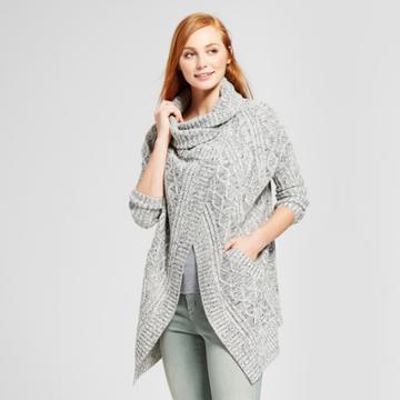 Cliche Women's Drape Cardigan - Clich Gray