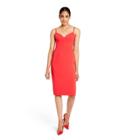 Women's Bustier Midi Dress - Sergio Hudson X Target Red Xxs