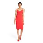 Women's Bustier Midi Dress - Sergio Hudson X Target Red Xxs