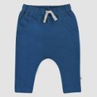 Honest Baby Organic Cotton Sweatpants - Navy Blue Newborn