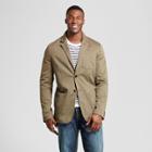 Men's Big & Tall Standard Fit Deconstructed Blazer - Goodfellow & Co Olive (green)