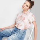Short Sleeve T-shirt - Wild Fable Brown Tie-dye
