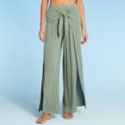 Women's Tie-front Cover Up Pants - Kona Sol