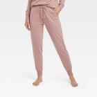 Women's Beautifully Soft Fleece Jogger Pants - Stars Above Pink
