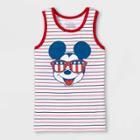 Boys' Disney Mickey Mouse American Shades Tank Top - White