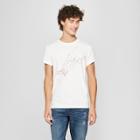 Target Junk Food Men's Skeleton Rock Short Sleeve Graphic T-shirt - White