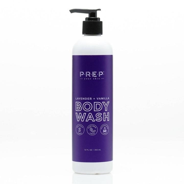 Prep Cosmetics Lavender And Vanilla Body Wash