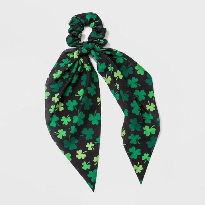 No Brand Shamrock Print Tail Hair Twister - Green