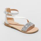 Girls' Kalyssa Asymmetrical Ankle Strap Sandals - Cat & Jack