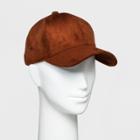 Women's Baseball Hat - Universal Thread Rust (red)