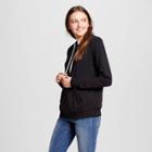Women's Pullover Hooded Sweatshirt - Mossimo Supply Co. Black