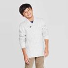 Boys' Long Sleeve Pullover Sweater - Cat & Jack White S, Boy's, Size: