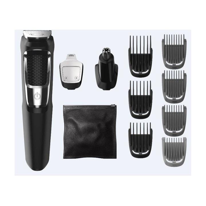 Philips Norelco Series 3000 Multigroom Men's Rechargeable Electric Trimmer - Mg3750/60