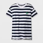 Boys' Short Sleeve Stripe T-shirt - Cat & Jack Navy/white