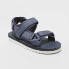 Kids' Emery Ankle Strap Sandals - Cat & Jack Navy