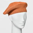Women's Knit Beret - Universal Thread Orange