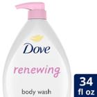 Dove Beauty Renewing Peony & Rose Oil Body Wash Pump