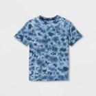 Boys' Tie-dye Short Sleeve T-shirt - Art Class Navy/white