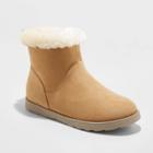Girls' Georgeina Faux Suede Shearling Boots - Cat & Jack Tan