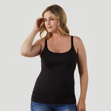 Bravado! Designs Women's Classic Nursing Cami - Black