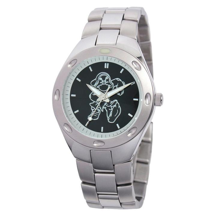 Men's Disney Grumpy Fortaleza Stainless Steel Watch -