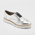 Women's Desarai Metallic Oxford Loafers - A New Day