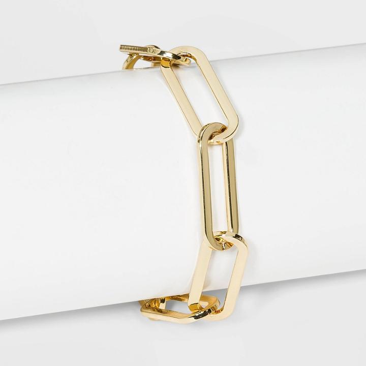 Sugarfix By Baublebar Oversized Link Chain Bracelet - Gold
