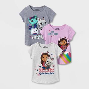 Toddler Girls' Short Sleeve Gabby's Dollhouse T-shirt