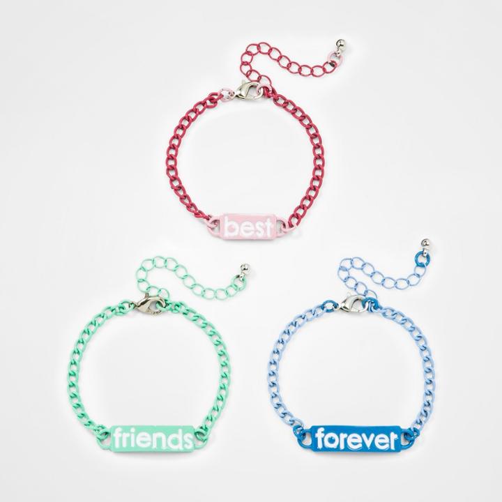 Girls' 3pk Bff Bracelet Set - Cat & Jack,