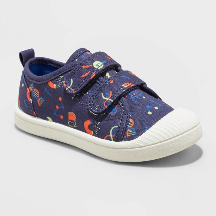 Toddler Boys' Parker Apparel Sneakers - Cat & Jack Navy