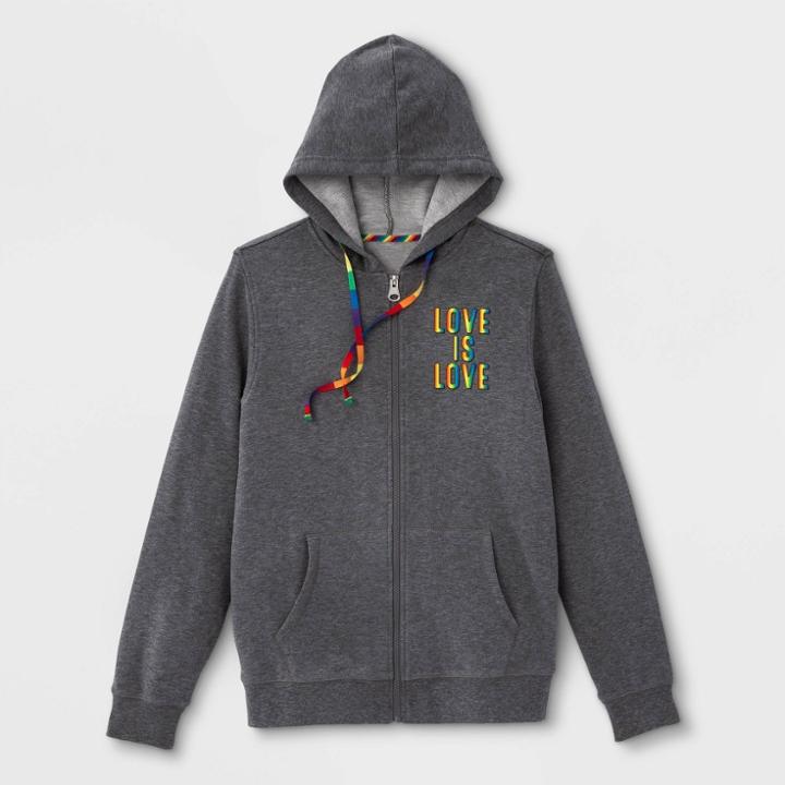 Ev Lgbt Pride Pride Gender Inclusive Adult Hoodie - Gray Xs, Adult Unisex