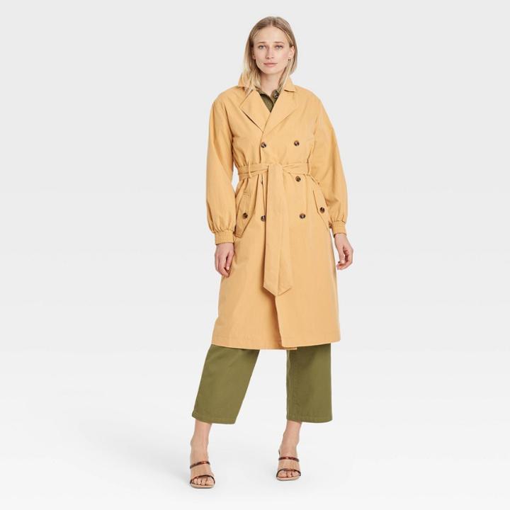 Women's Trench Coat - Who What Wear Beige