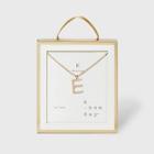 Initial E Necklace - A New Day Gold