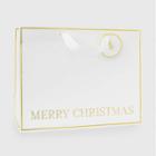 Sugar Paper White Merry Christmas Large Vogue Gift Bag -