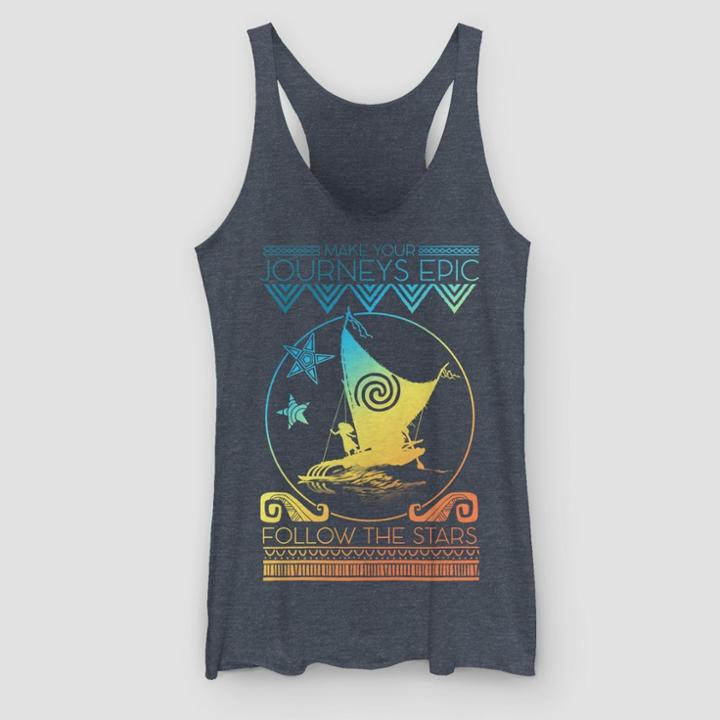 Fifth Sun Women's Moana Starlight Tank Top - (juniors') Navy