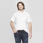 Men's Tall Regular Fit Short Sleeve Jersey Polo Shirt - Goodfellow & Co White