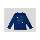 Boys' Hanukkah Dreidel Graphic Long Sleeve T-shirt - Cat & Jack Navy