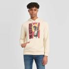 Muhammad Ali Well Worn Men's The Greatest Fleece Hooded Sweatshirt - Beige S, Men's,